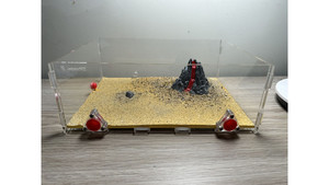 Tools: Large living area (350 x 240 x 105mm) =volcano - yellow