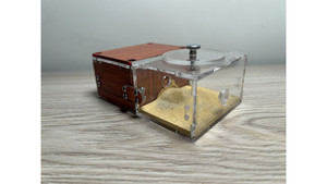 Cement ant Farm: F1 - Low Wood style, water check, farm, full seal can use for small ant