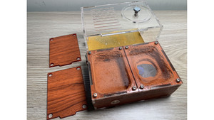 F2 Wood style farm, full seal can use for small ant