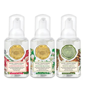 Foaming Soap: Michel Design Works Mini Foaming Soap Scents of Christmas