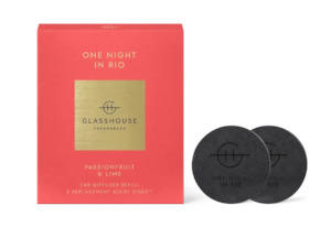 Glasshouse Fragrances Replacement Scent Disks - One Night in Rio