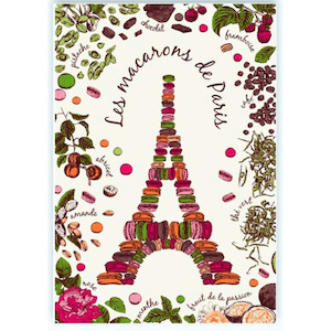 The Little French: Winkler Macarons Tea Towel
