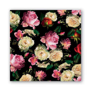Napkins: Michel Design Works Midnight Rose Luncheon Napkins
