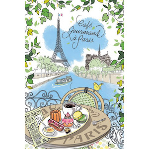 Whats New: Tea Towel Cafe Paris