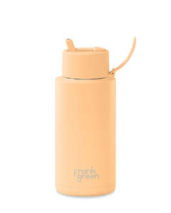 Frank Green Ceramic Reusable Bottle - Solar Glow 34oz/1000ml