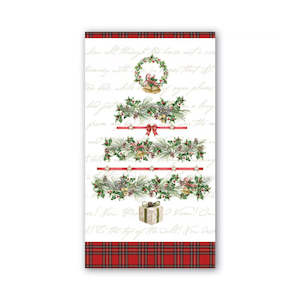 Michel Design Works Holiday Garland Hostess Napkins