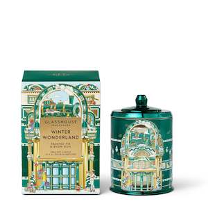 Glasshouse Fragrances Soy Candles: Limited Edition Winter Wonderland 380g Triple Scented Soy Candle