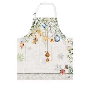 Aprons: Michel Design Works Peace on Earth Apron with Pockets