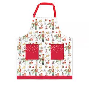 Michel Design Works Nutcracker Suite Apron with Pockets