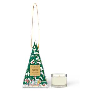 Glasshouse Fragrances 60gm Soy Candles: Limited Edition MIDNIGHT IN MILAN Christmas Bauble