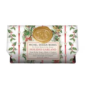Michel Design Works Holiday Garland Soap Bar