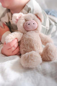 Nana Huchy Purveyors Of Sweet Memories Unconditional Love: Nana Huchy | Mini Poppy the Pig Rattle