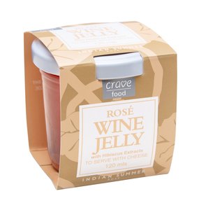 Products: Rosé Wine Jelly 120ml Perfect for Cheese Boards - Aotea Fine Foods