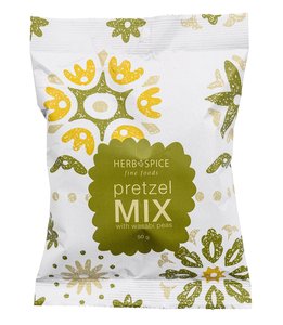 Pretzel & Wasabi Pea Mix 50g Gourmet Snacks - Aotea Fine Foods