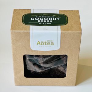 Dark Chocolate Coconut Rough 125g - Aotea Fine Foods