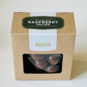 Milk Chocolate Raspberry Jellies 125g - Aotea Fine Foods