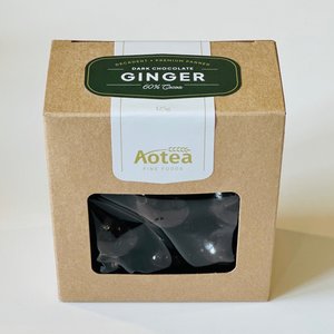 Products: Dark Chocolate Ginger 125g - Aotea Fine Foods