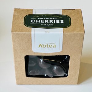 Dark Chocolate Cherries 125g - Aotea Fine Foods
