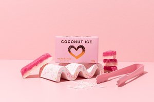 Coconut Ice 100g A tranditional favourite - Aotea Fine Foods