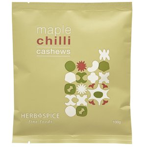 Maple Chilli Cashews 100g - Aotea Fine Foods
