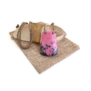 Products: Rhodonite Toki Pendant