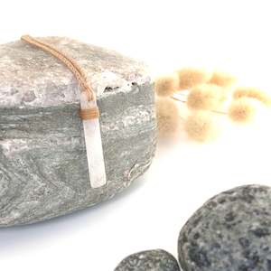 Quartz: Bound Quartz Droplet Pendant