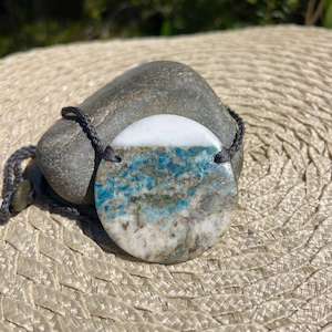 Quartz: Aotea & Quartz Fusion Disc Pendant