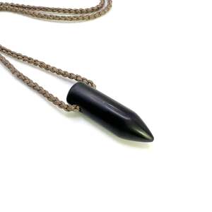 Obsidian: Obsidian Droplet Pendant