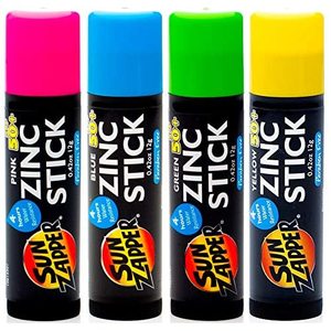 Products: Sun Zapper Zink Sticks Aotearoa Surf School