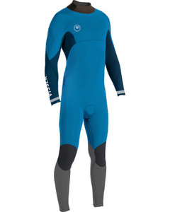 Vissla 7 Seas Youth 3/2 BLUE – BACK ZIP Full Suit Aotearoa Surf School
