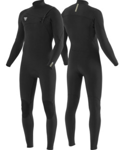 Products: Vissla 7 Seas 4/3 Comp Full Chest Zip Aotearoa Surf School