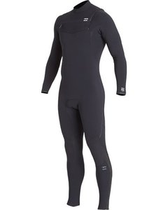 Billabong FURNACE COMP 3/2 Chest Zip BLACK Aotearoa Surf School