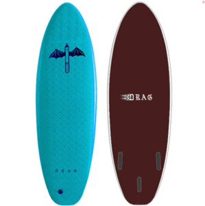 DART 6'6" ROUND TAIL THRUSTER - TURQUOISE Aotearoa Surf School