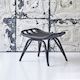 Monet Foot Stool | Black