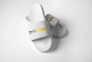 Products: TriXstar Europa Slides - White Apex Performance NZ