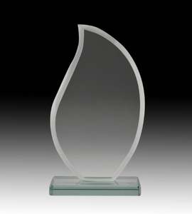 Corporate Awards • & Engraving: Glass Flame Award