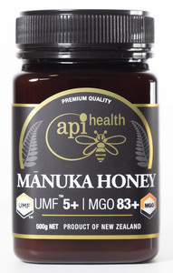 Products: Manuka Honey UMF 5+ (MGO ≥ 83) 500g