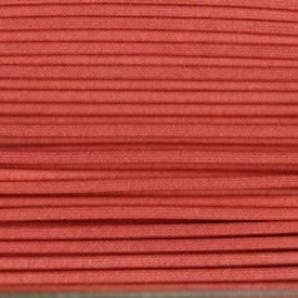 3mm Waxed Cotton Cord: 3mm Waxed Cotton Cord Terracotta Col. 10