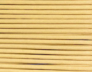 3mm Waxed Cotton Cord: 3mm Waxed Cotton Cord Butter Col. 14