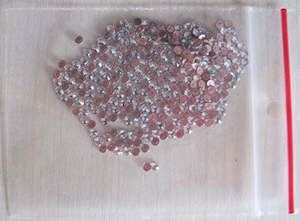Accessories: Swarovski Crystals (used in the Elegant Stylized Christmas Tree) size 10ss (288 pieces)