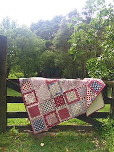 Sweetheart Throw Pattern Designed by Tegan Montgomery-Williams