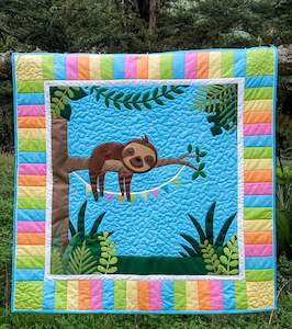 Apple Basket Patterns And Kits: Sleepy Steve Cot/Floor Quilt Pattern designed by Tegan Montgomery-Williams