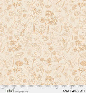 Au Naturel by Jacqueline Schmidt  Foliage Apricot