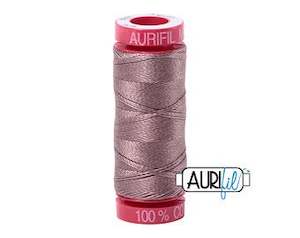 Aurifil Cotton Thread 12 Wt: Aurifil 12wt. 50 mtr spool. 6731 Tiramisu