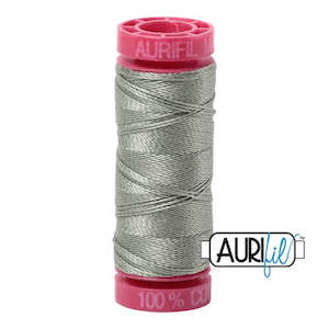 Aurifil Cotton Thread 12 Wt: Aurifil 12wt. 50 mtr spool. 5019 Military Green