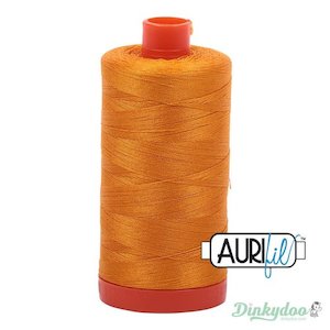 Aurifil Cotton Thread: Aurifil 50 WT Cotton Thread Colour: Yellow Orange 2145