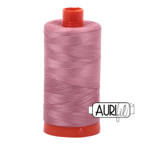 Aurifil 50 WT Cotton Thread Colour: Victorian Rose 2445