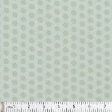 Benartex 108" Wide Quilt Backer Linen Dot Seafoam