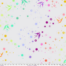 Backer Fabric Extra Wide: Tula Pink Fairy Dust XL Whisper 108" Backer