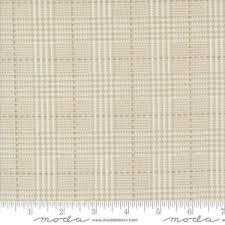 Backer Fabric Extra Wide: Farmhouse Flannels Beige 108018 11F Quilt Backer 108" wide